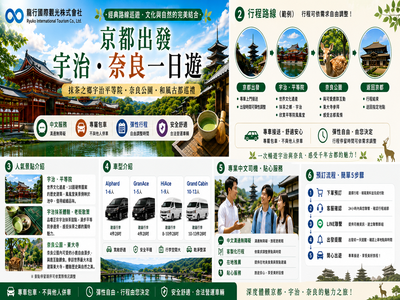 京都出發｜關西精選包車一日遊Kyoto Private Charter Tour｜Custom Day Trips to Kyoto, Nara, Kobe, Amanohashidate